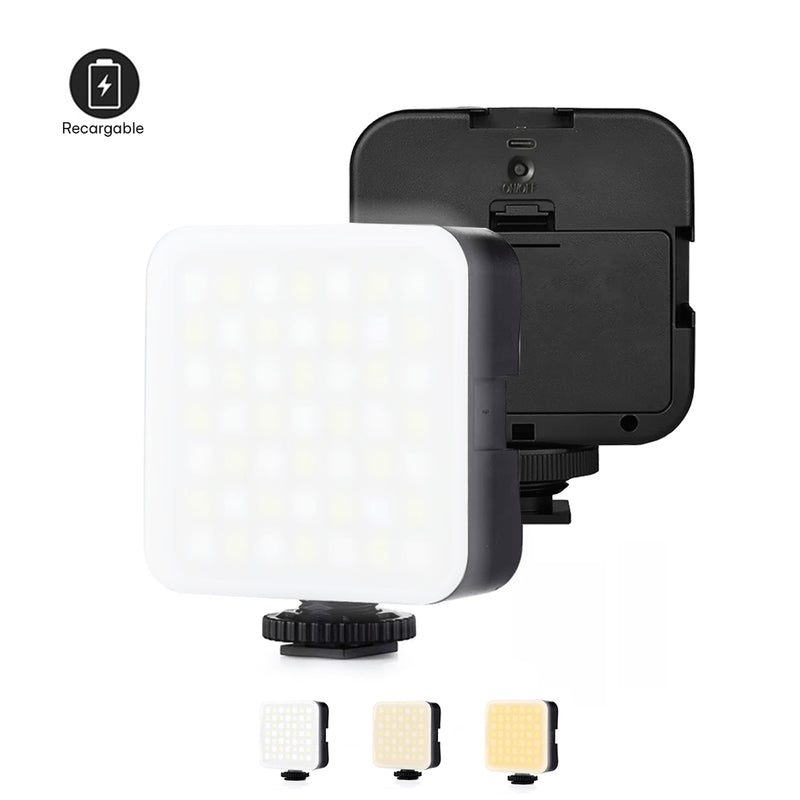 Mini luz LED con Clip para selfies, para Celular, Tablet, Laptop