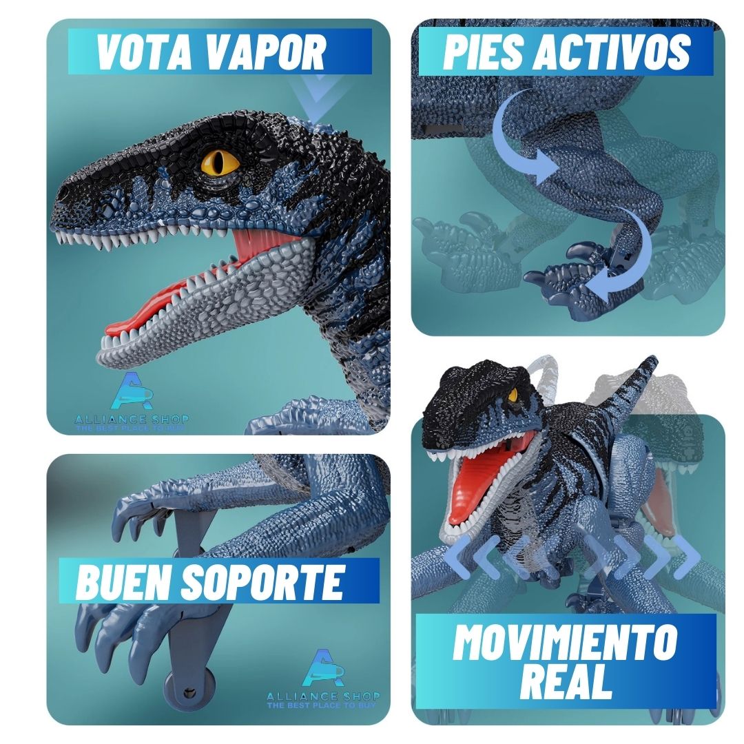 VELOCIRAPTOR A CONTROL REMOTO - ORIGINAL