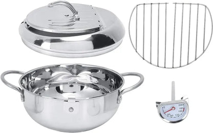 OLLA FREIDORA JAPONESA PRO GRANDE 3.4L - ACERO INOXIDABLE