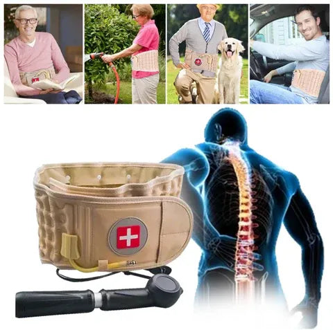 Faja de Descompresión Lumbar  – Alivio Inmediato para la Espalda Baja