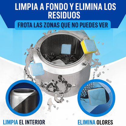 LIMPIA LAVADORAS PRO®️|Pastillas Para Limpieza y Mantenimiento de Lavadora