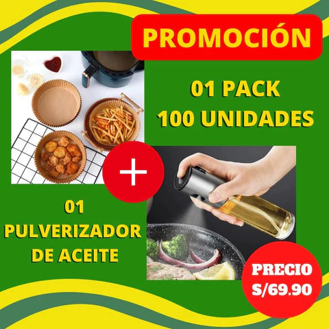 PAPEL ANTIADHERENTE PARA AIR FRYER