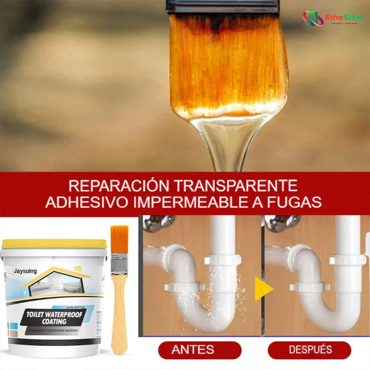 Líquido impermeable transparente para parches y sellado de 150g