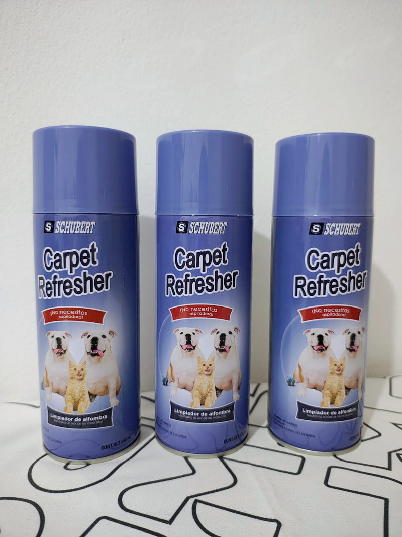 ✨ Carpet Refresher – Espuma Neutralizadora de Olores para Mascotas 🐶🐱