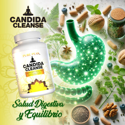 CÁNDIDA CLEANSE 🍄 CÁPSULAS RECUPERA TU VITALIDAD Y FISICO