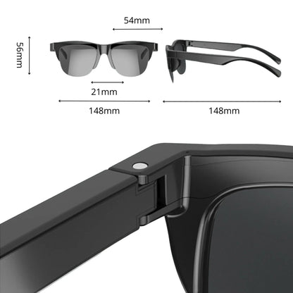 Lentes de Sol Inteligentes con Bluetooth 5.3 y Protección UV