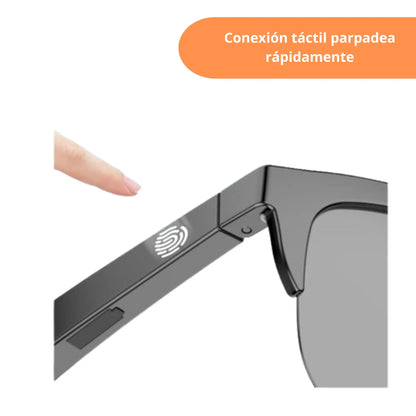 Lentes de Sol Inteligentes con Bluetooth 5.3 y Protección UV