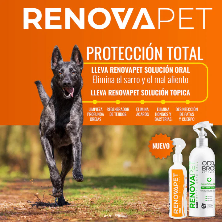 🐾 RENOVAPET TÓPICO- Solución Dérmica Para Animales 🐶🐱🐎